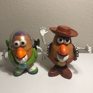 Toy Story Buzz Lightyear & Woody Mr. Potato Head